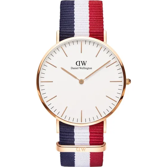 Daniel Wellington Petite Dover 32mm Oro Rosa Bianco