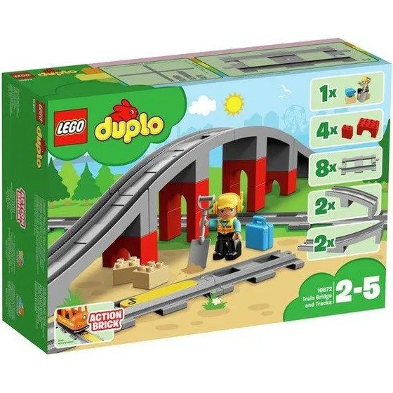LEGO DUPLO Ponte e binari ferroviari 10872