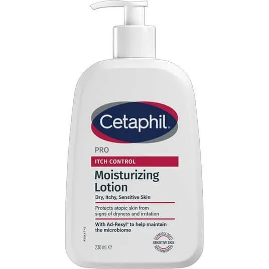Cetaphil PRO Itch Control Lozione Idratante Viso e Corpo 236 ml