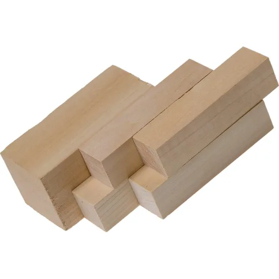 BeaverCraft BW1 Set Blocchi Intaglio Legno Tiglio