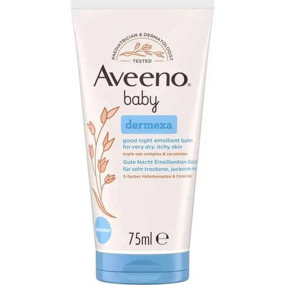 Aveeno Baby Dermexa Balsamo Emolliente Buona Notte 75 ml