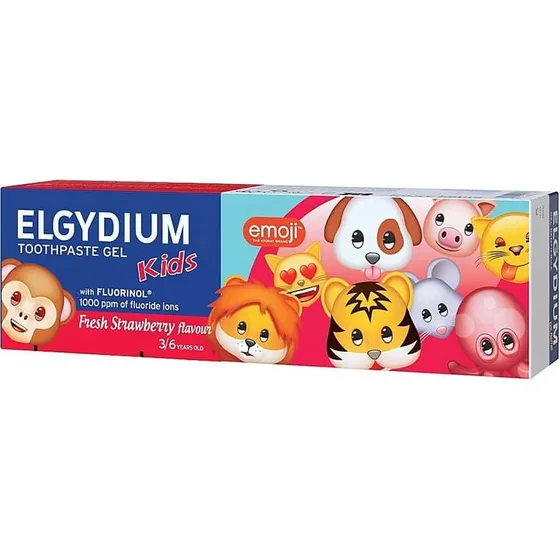 Elgydium Kids Emoji Dentifricio Fragola 3-6 anni 50 ml