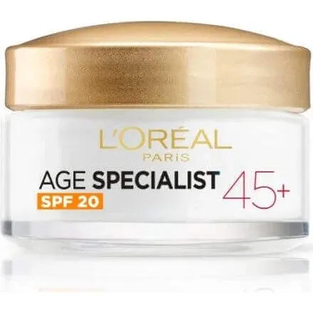 L'Oréal Age Specialist 45+ Crema Giorno Lifting SPF 20, 50 ml