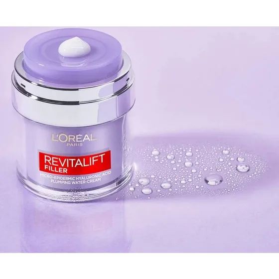 L'Oréal Paris Revitalift Filler Water-Cream Crema Viso Rassodante 50 ml