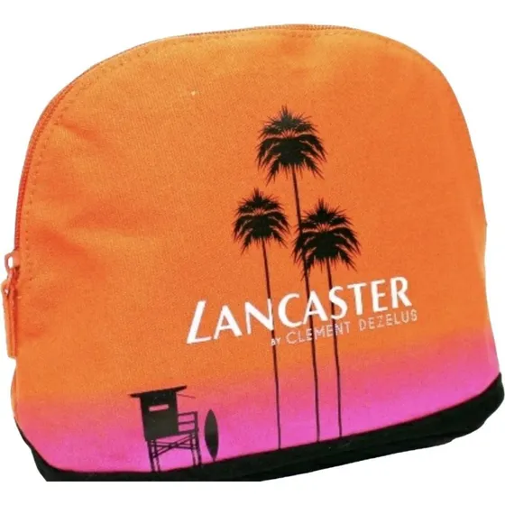 Lancaster Sun Beauty Borsa Cosmetici Arancione 25x18 cm
