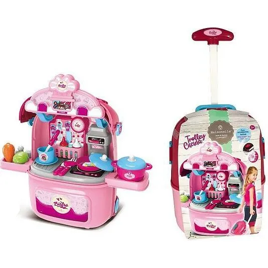 Maisonelle Cucina Trolley 2 in 1 con Luci e Suoni