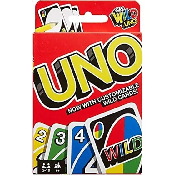 UNO Gioco di Carte Mattel 108 Carte