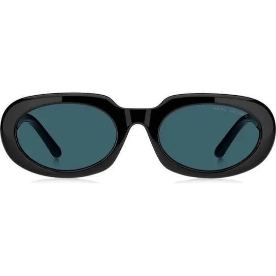 Marc Jacobs Marc 887/G/S Occhiali da Sole Ovali Neri con Lenti Blu