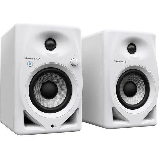 Pioneer DJ DM-40D-BT-W Coppia Casse Monitor Attivi Bluetooth Bianco