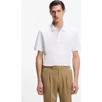 BOSS Polo Pallas Bianca - M