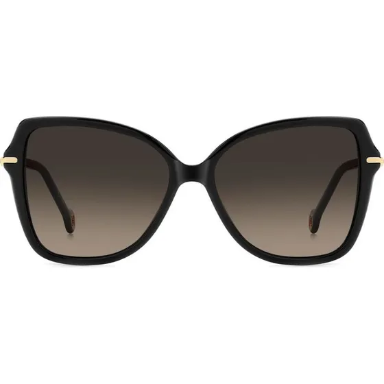 Carolina Herrera HER 0302/S Occhiali da Sole Farfalla Nero