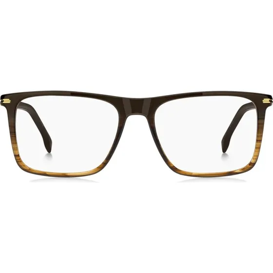 Boss 1754 Occhiali da Vista Uomo Marroni Rettangolari