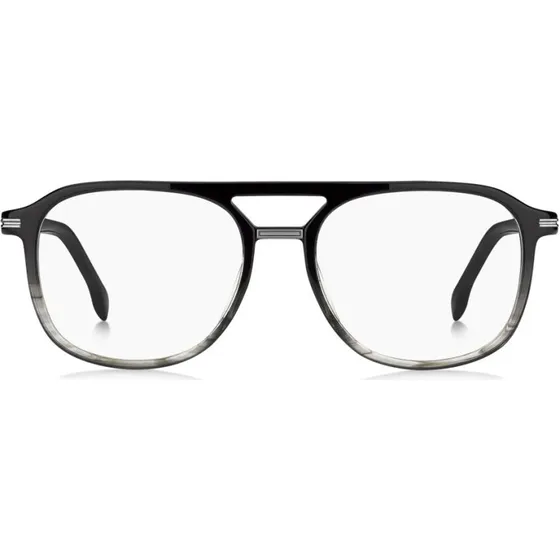 Boss 1755 Occhiali Da Vista Uomo Nero Squadrati