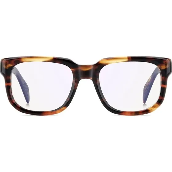 David Beckham DB 7156 Occhiali da Vista Uomo Avana Rettangolari