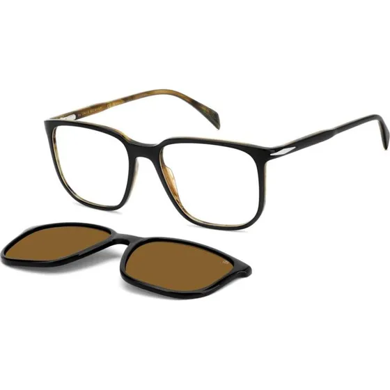 David Beckham DB 1210/C Occhiali da Sole Squadrati Neri