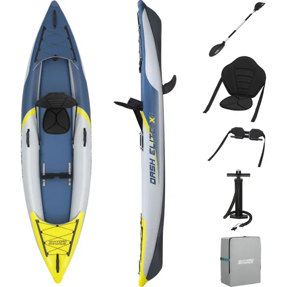 Dash Elite X1 Kayak Gonfiabile 1 Posto 335x92x30 cm