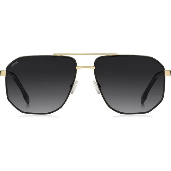 Boss 1832/S Occhiali da Sole Uomo Quadrati Neri