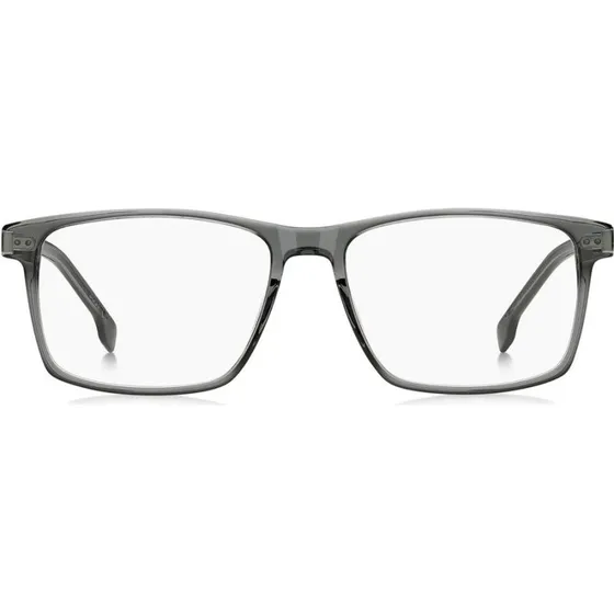 Boss 1838 Occhiali Da Vista Uomo Grigio Squadrati