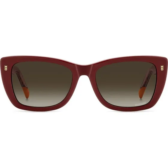 Missoni MIS 0256/S Occhiali da Sole Rettangolari Rossi