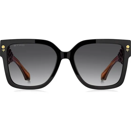 Etro 0127/S Occhiali da Sole Squadrati Marrone e Grigio