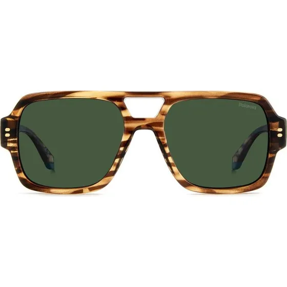 Polaroid PLD 6250/S/X Occhiali da Sole Pilot Uomo Avana Verde