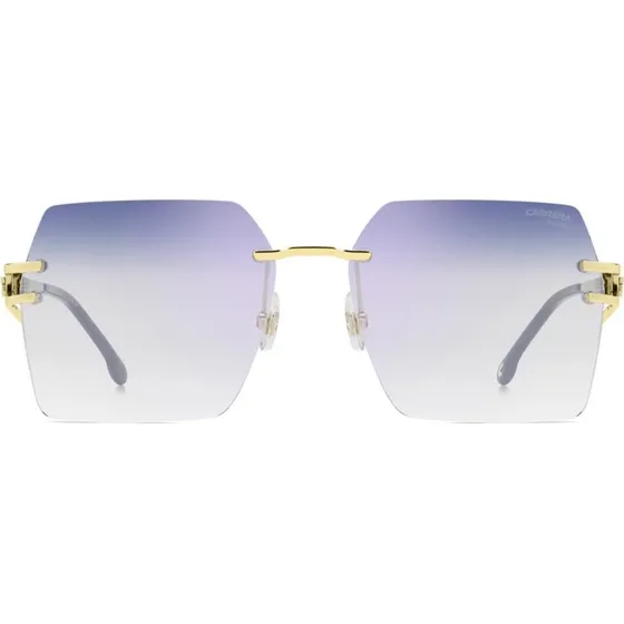 Carrera CA 3102/S/BB Occhiali da Sole Donna Squadrati Oro e Blu
