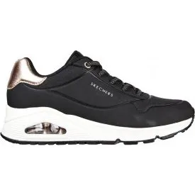 Skechers Uno - Shimmer Away Nero Oro Donna - 41