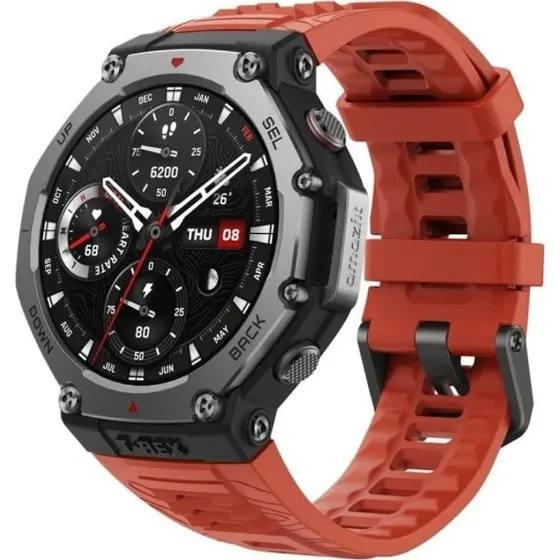 Amazfit T-Rex 3 Smartwatch Outdoor Rosso