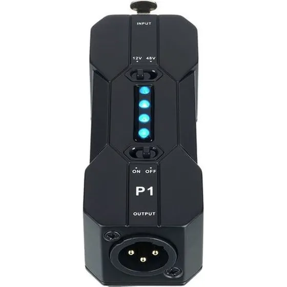 Xvive P1 Alimentatore Phantom Portatile 12V/48V Nero