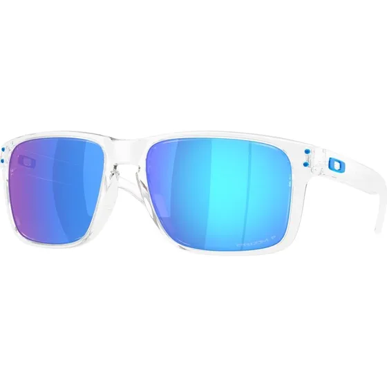 Oakley Holbrook XXL Polished Clear con lenti Prizm Sapphire Polarized