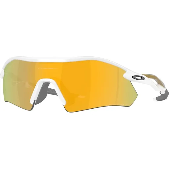 Oakley Radar Plate Polished White con lente Prizm 24K Polarized
