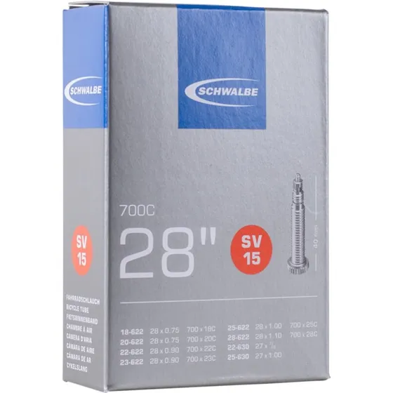 Schwalbe SV15 700x18/28 - Camera d'Aria Standard