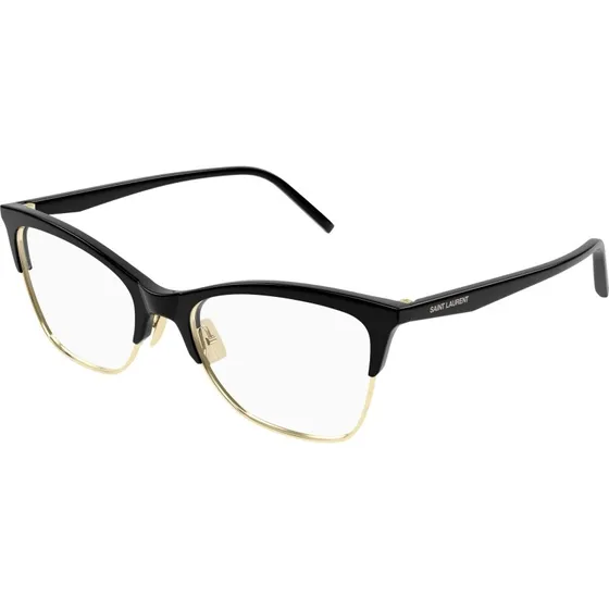 Saint Laurent SL 769 003 Occhiali da Vista Cat Eye Nero Trasparente