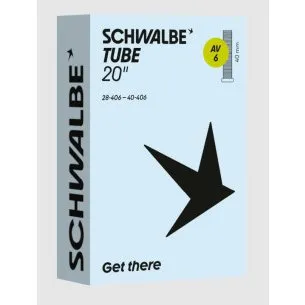 Schwalbe AV6 Camera D'Aria 20x1.10/1.50 Auto Valvola 40mm