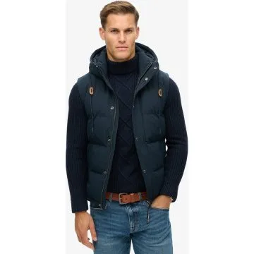 Gilet Superdry Everest Blu Navy - XL