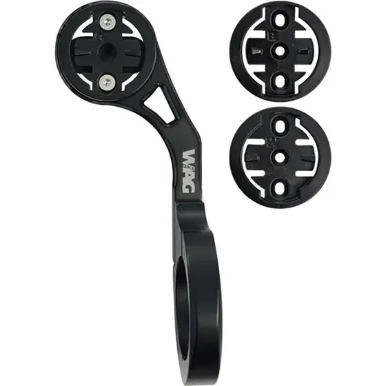 WAG Supporto Ciclocomputer Manubrio Nero 31,8 mm