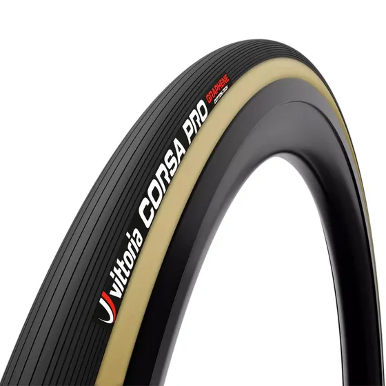 Vittoria Tubolare Corsa Pro 700x25 Graphene 2.0 Nero/Para