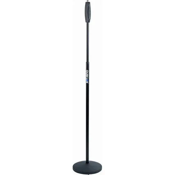 Quik Lok A988 BK Asta microfonica dritta con base in ghisa