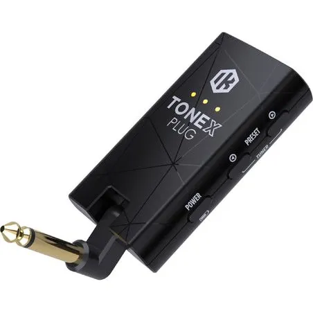 IK Multimedia TONEX PLUG Mini Amplificatore per Cuffie Nero