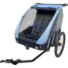 Bellelli Trailblazer Rimorchio Bici 2 in 1 Azzurro