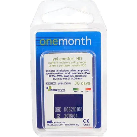 VistaExpert One Month Yal Comfort HD Lenti a Contatto Mensili