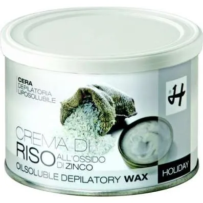 Holiday Cera Depilatoria Crema di Riso 400 ml