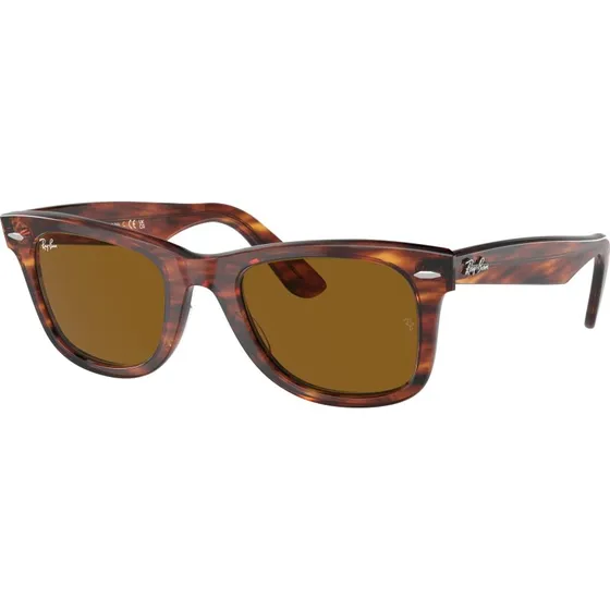 Ray-Ban RB2140 Wayfarer 954 Occhiali da Sole Acetato Marrone