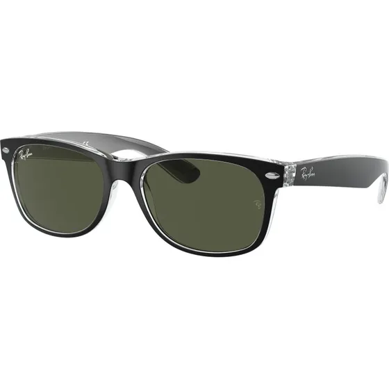 Ray-Ban RB2132 New Wayfarer Unisex - Nero con Lenti G15