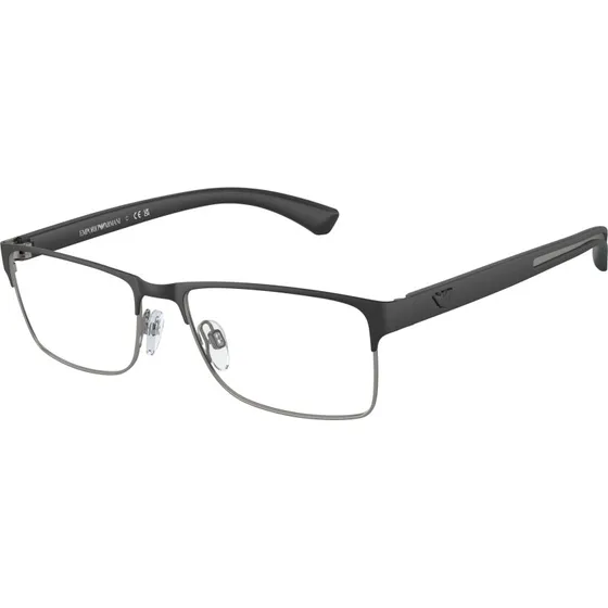 Emporio Armani EA1052 3094 Occhiali da Vista Uomo in Metallo Squadrati