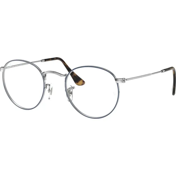 Ray-Ban RX3447V Round Metal Montatura da Vista Blu