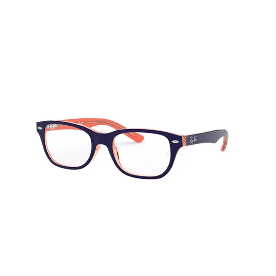 Ray-Ban RY1555 3762 Montatura Bambino Blu Squadrata