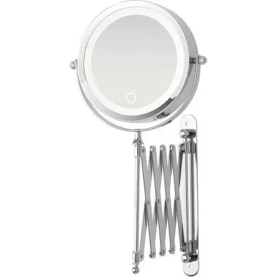 Feridras Specchio a Parete Estensibile con LED e Ingrandimento 3x