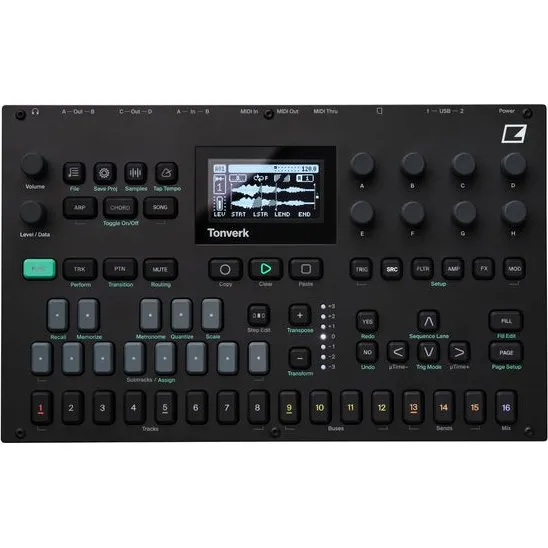 Elektron TONVERK Multisampler Workstation Audio Pro