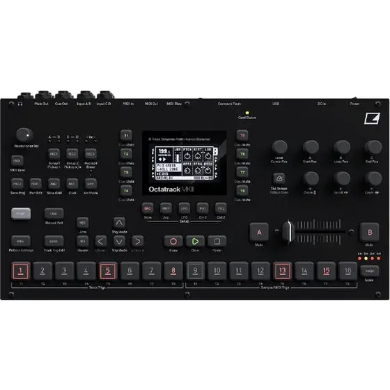Elektron OCTATRACK MKII BLACK - Campionatore a 8 Tracce